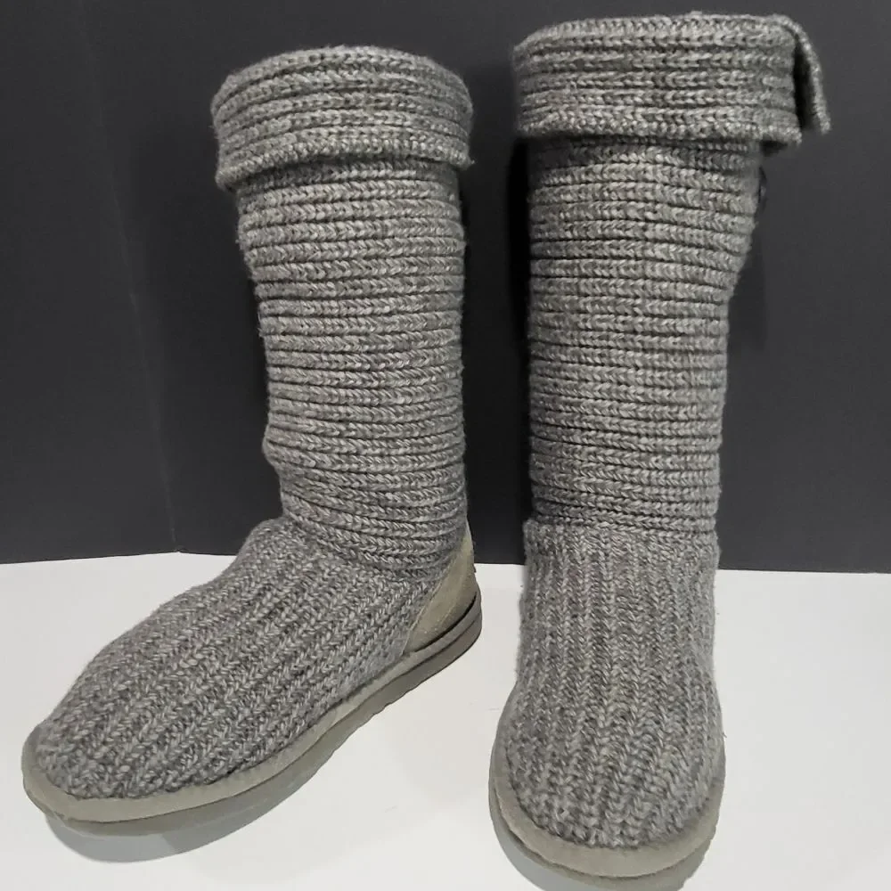Ugg Gray Tall Booties